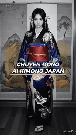 Zoom Ai kimono JAPAN