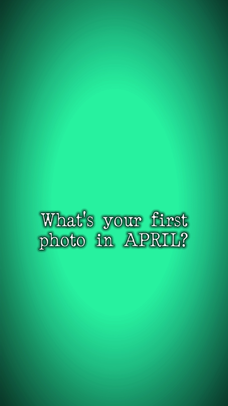 photo in april