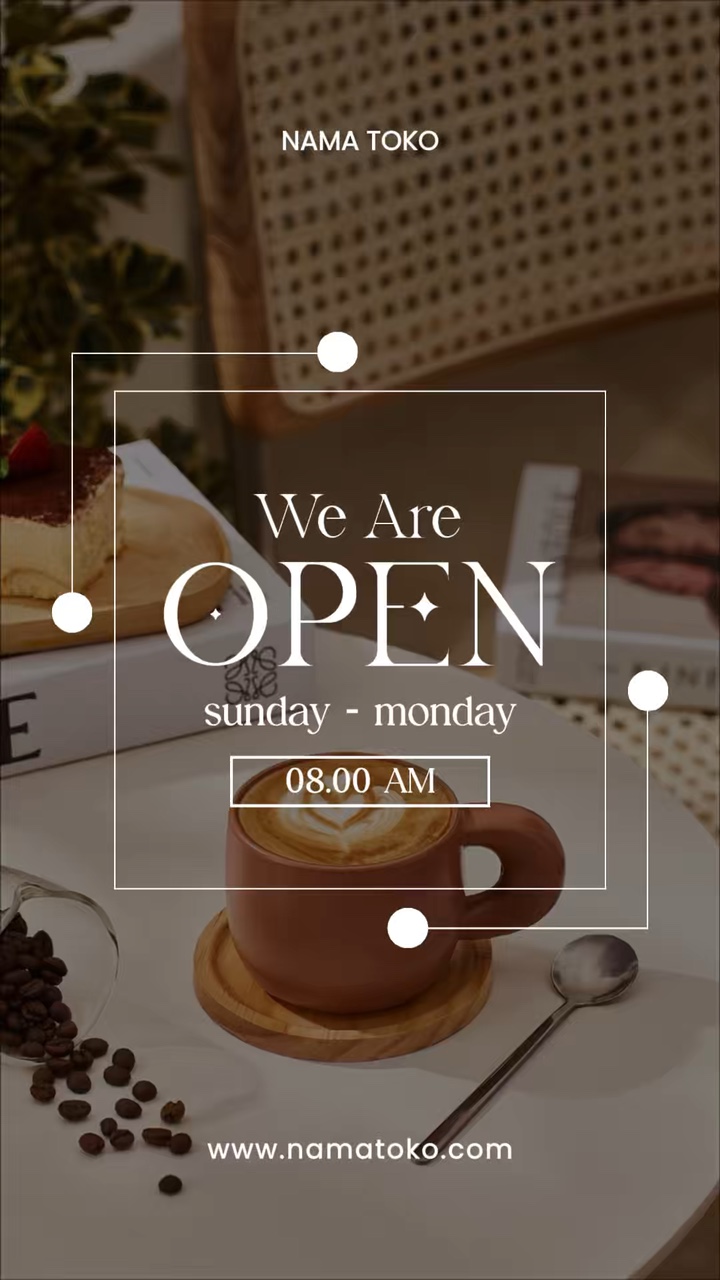 we are open 