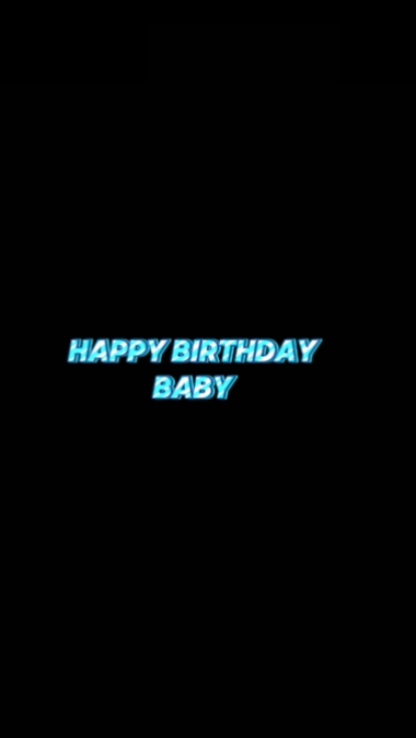 joyeux anniversaire bébé