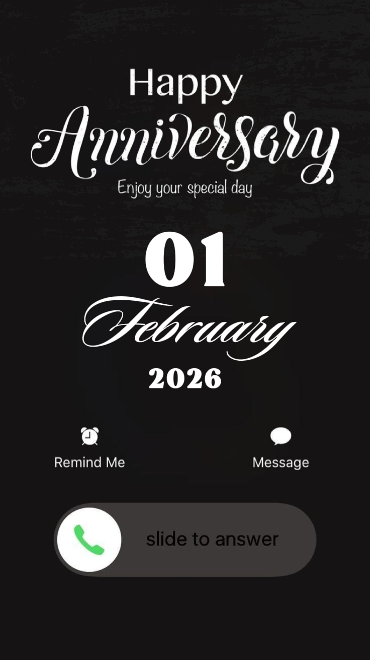 Anniv 01 February'26