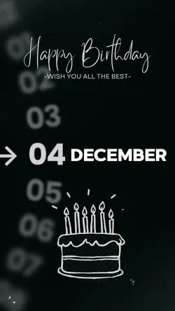 Hbd 4 December