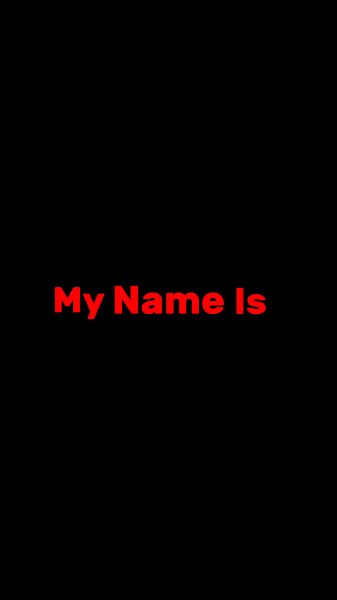 Revelación de mi nombre 