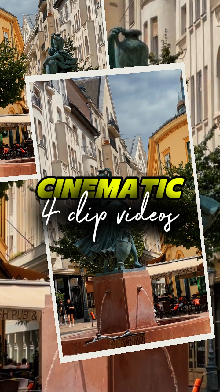 4 clips vidéos