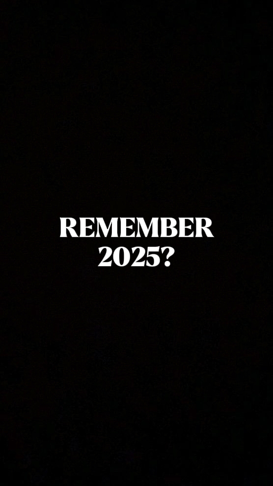 ¿Recuerdas 2025?