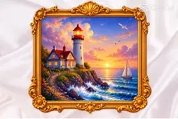 Golden Frame