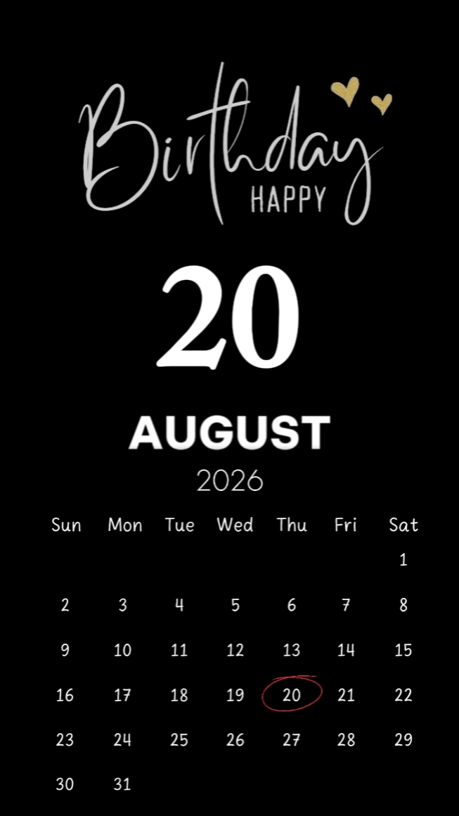 HBDAY BROTHER 20 AUG