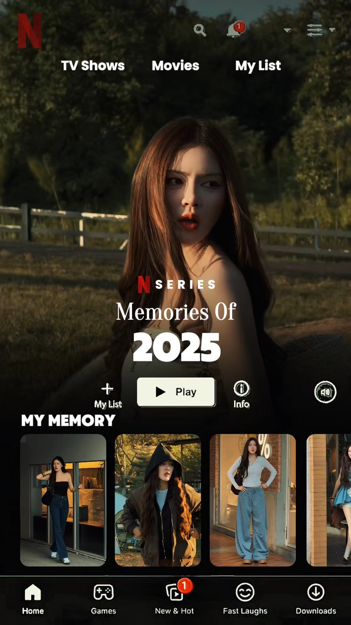 Recapitulação do Netflix 2025