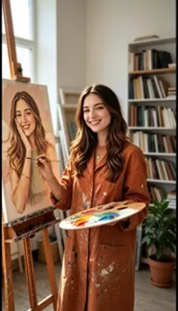 Painting Herself