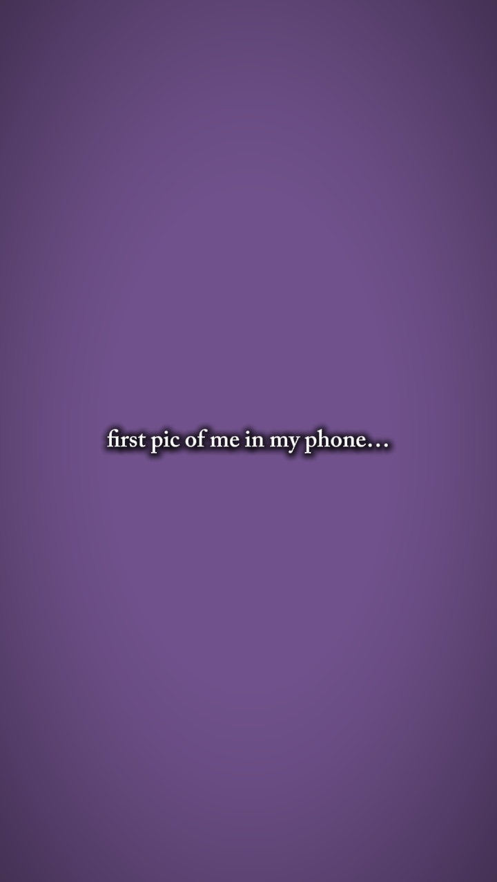 first pic of me
