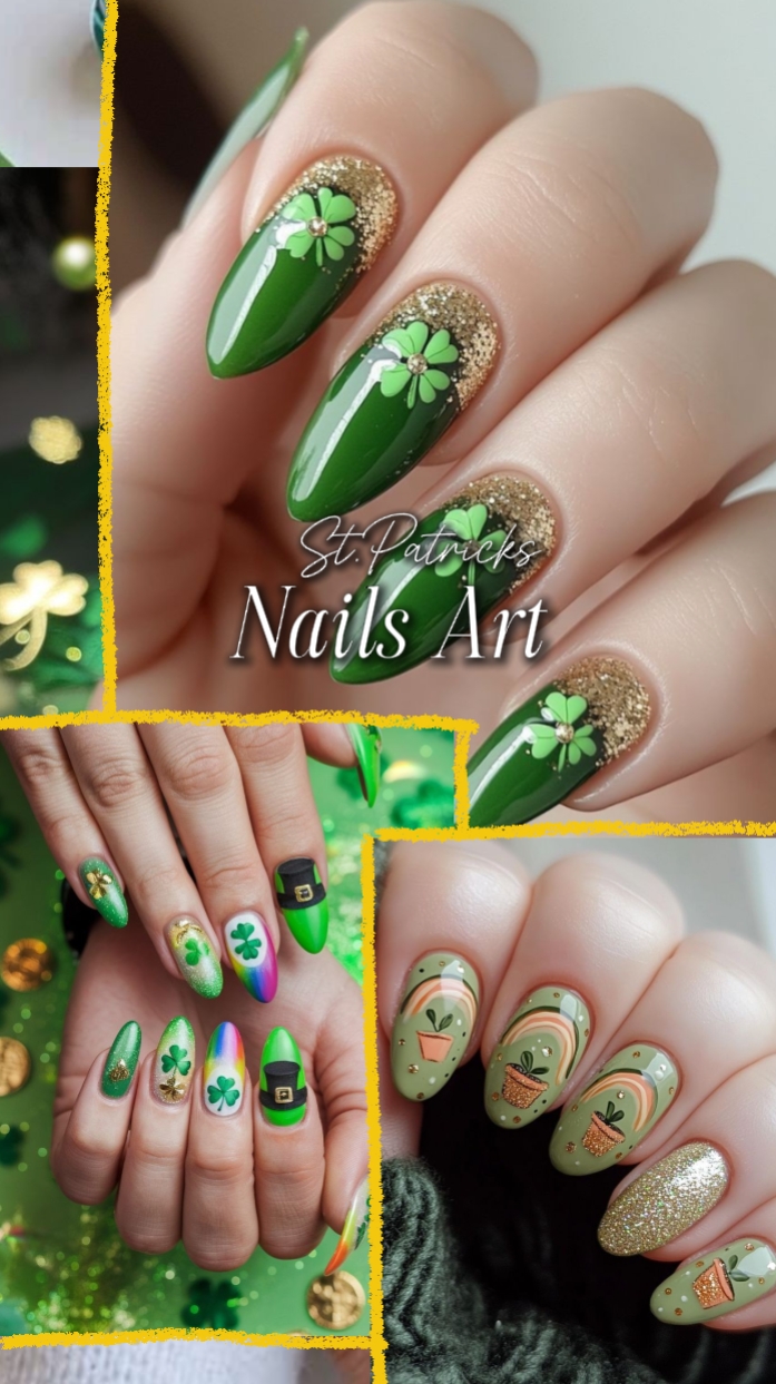 St. Patricks Nails
