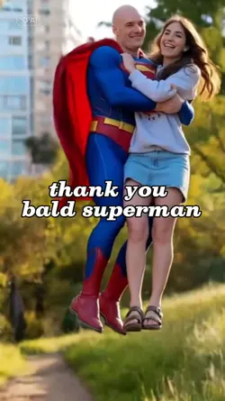 bald superman