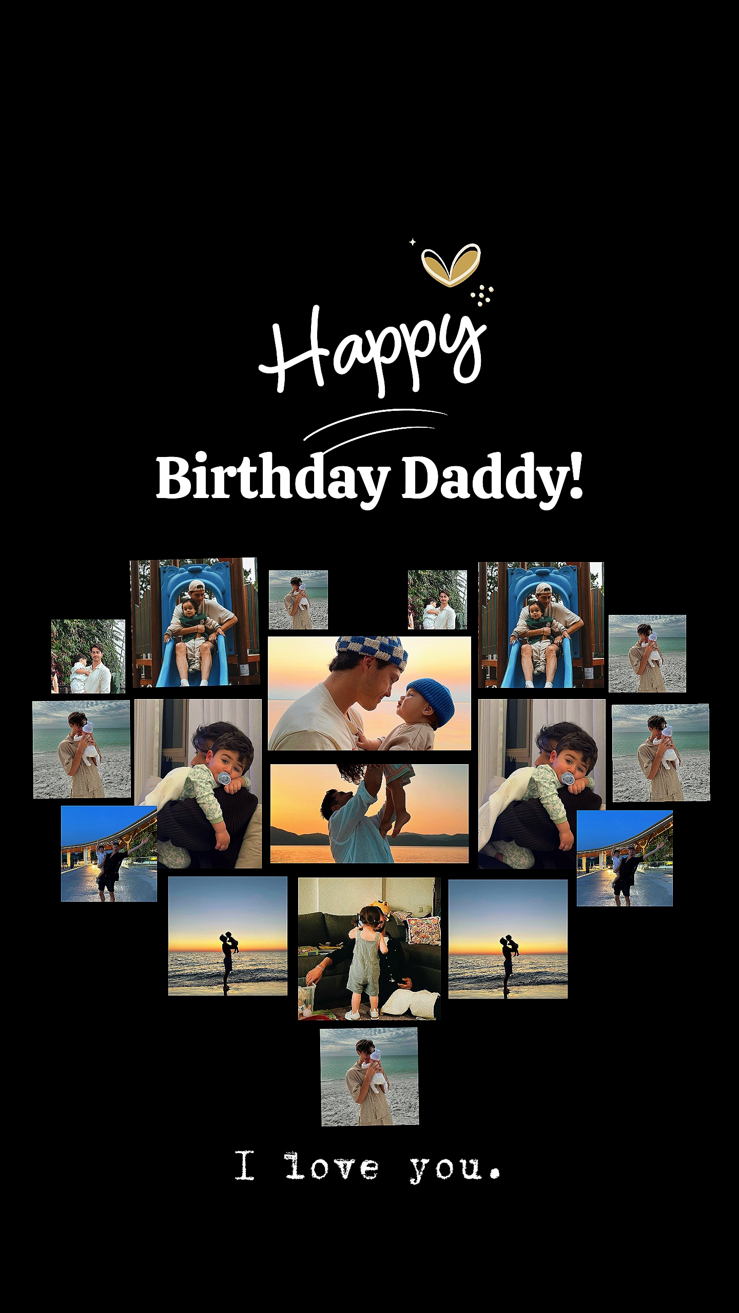 Joyeux anniversaire papa
