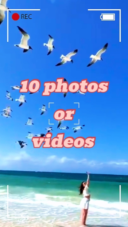 10 fotos o videos 