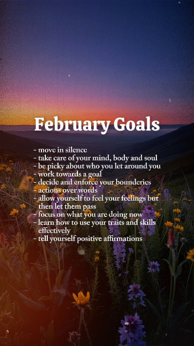 Objectifs de février 