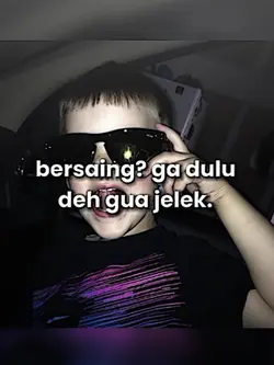 bersaing? ga dulu