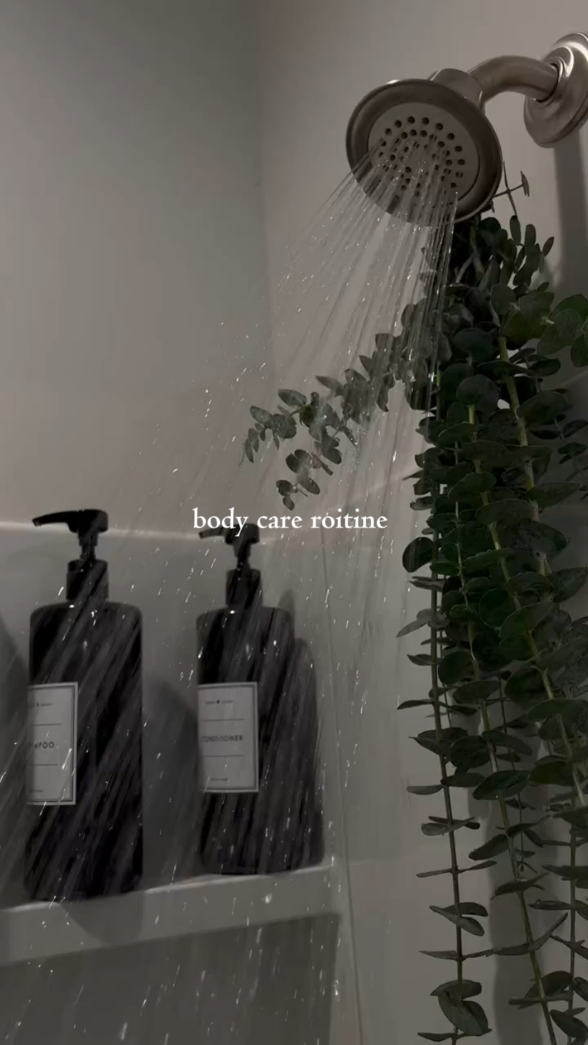 body care roitine 