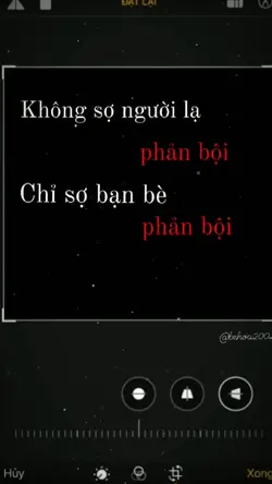 ko sợ ng lạ phản bội