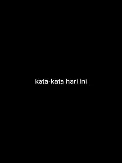 kata-kata hari ini
