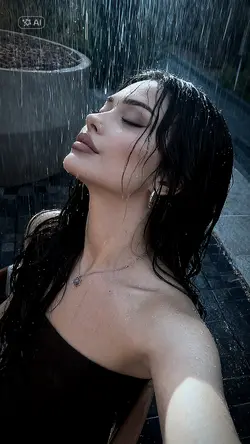 Rain Photoshoot 
