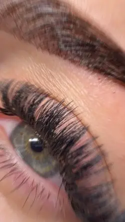 Lash tech template
