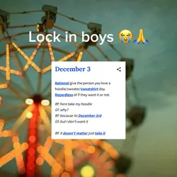 December 3rd