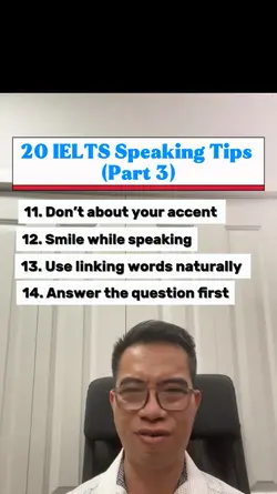 20 IELTS Spkng Tips