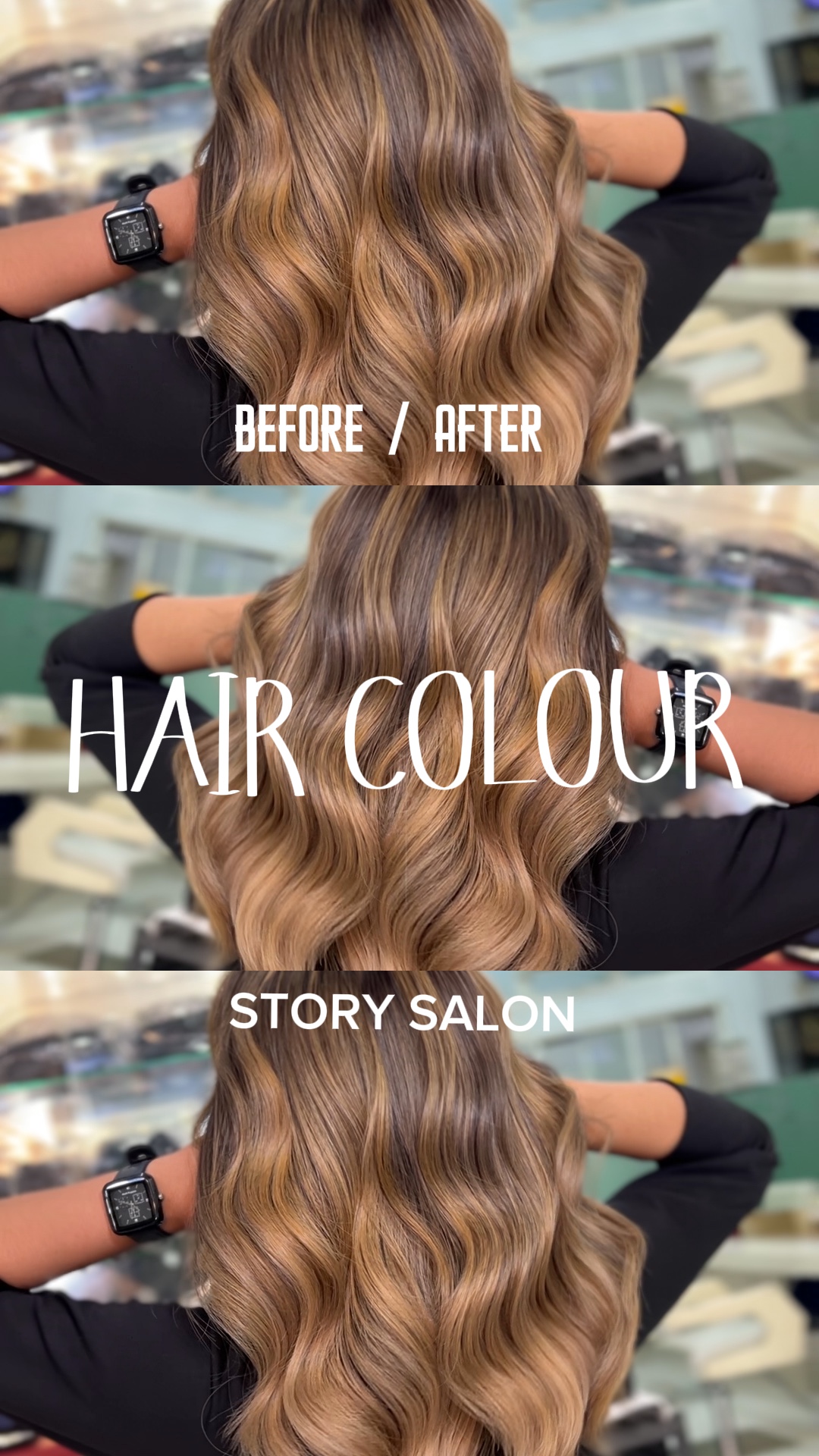 Antes depois do cabelo
