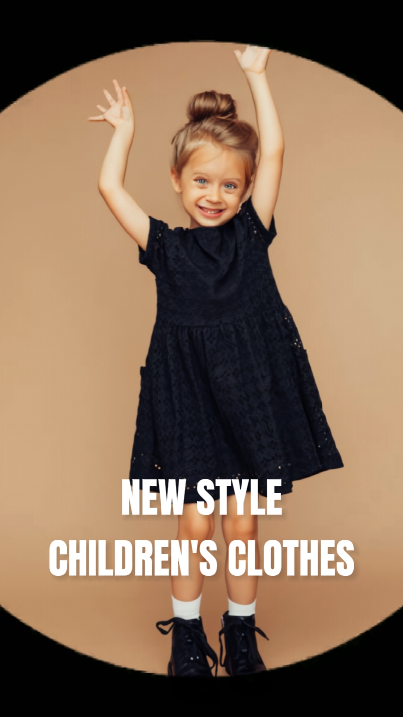 Bagong Estilo ng Damit ng mga Bata