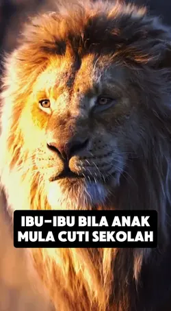 Ibu jadi singa