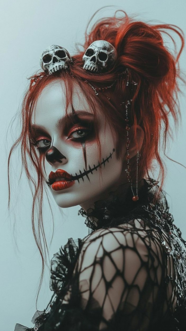 Clown-Make-up 