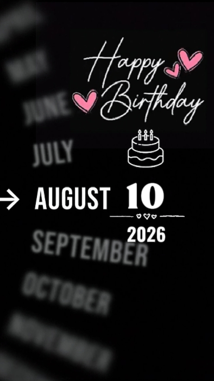 ULANG TAHUN 10 AGUSTUS 