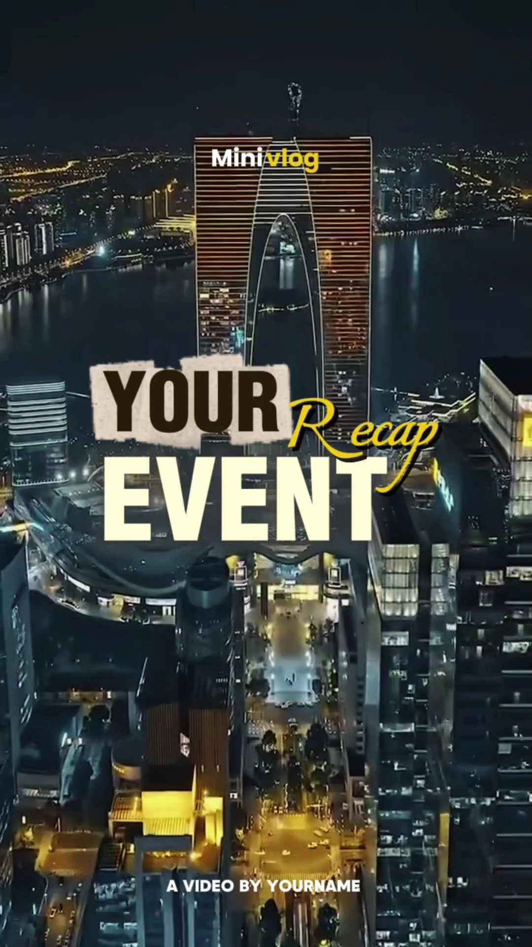 Sua recapitulação do evento