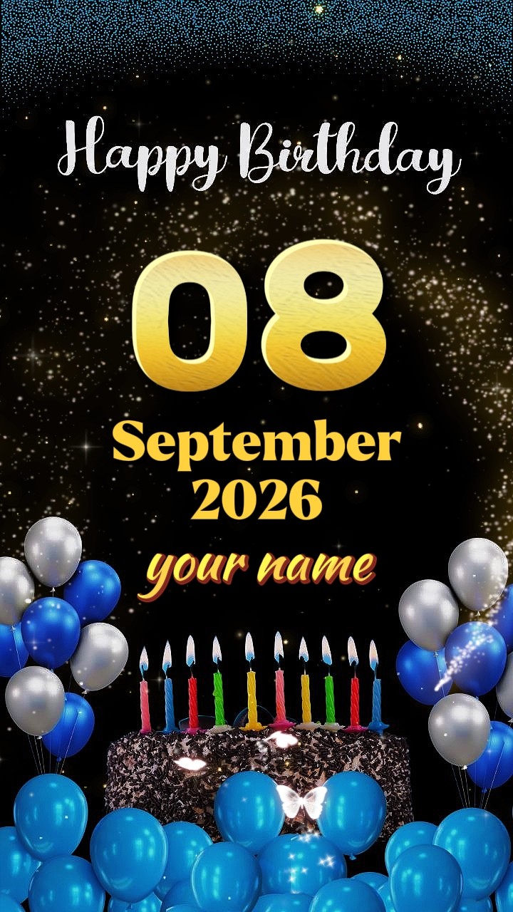 HBD 08 September2026