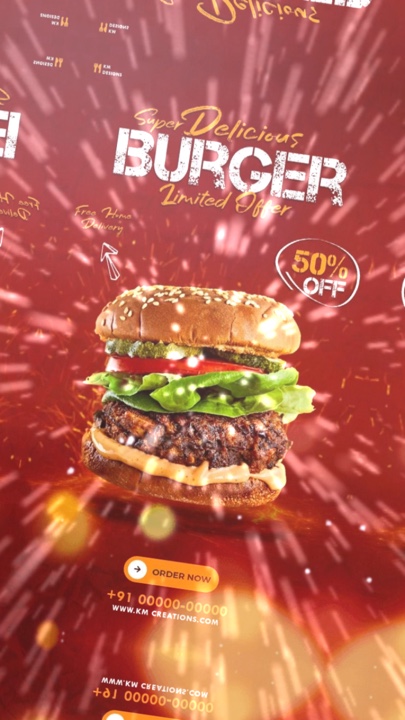 Cartel de comida 