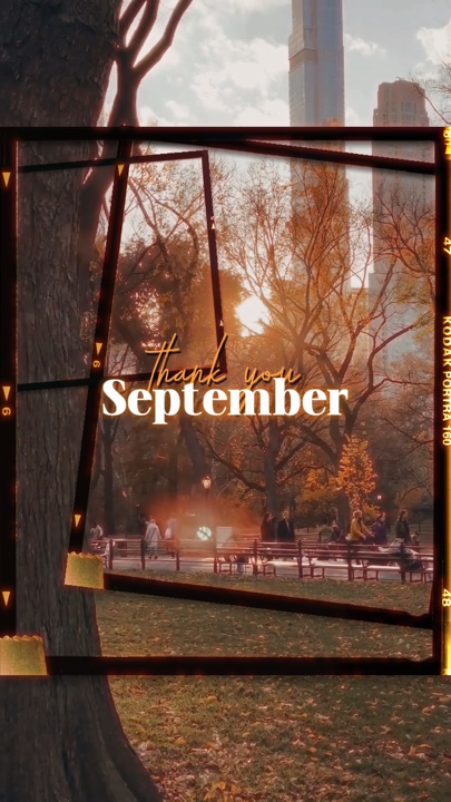 Tchau setembro 