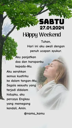 Sabtu, 27 Januari 