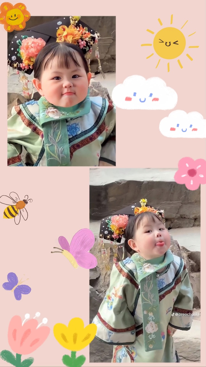 2 ảnh cute cho bé 