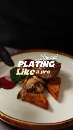 Special plating food