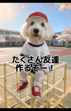 たくさん友達作るぞ!
