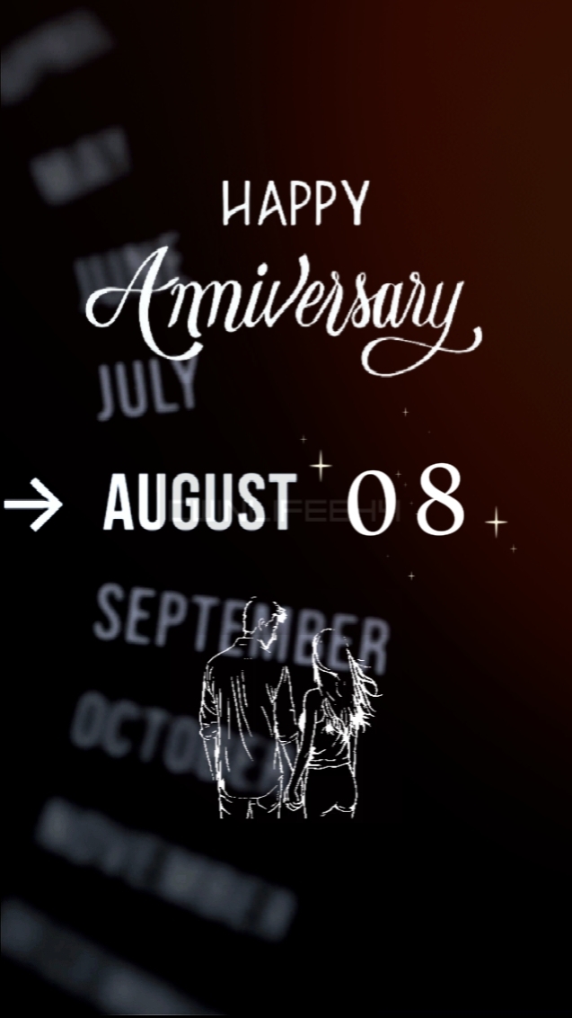 Anniversary 8 August