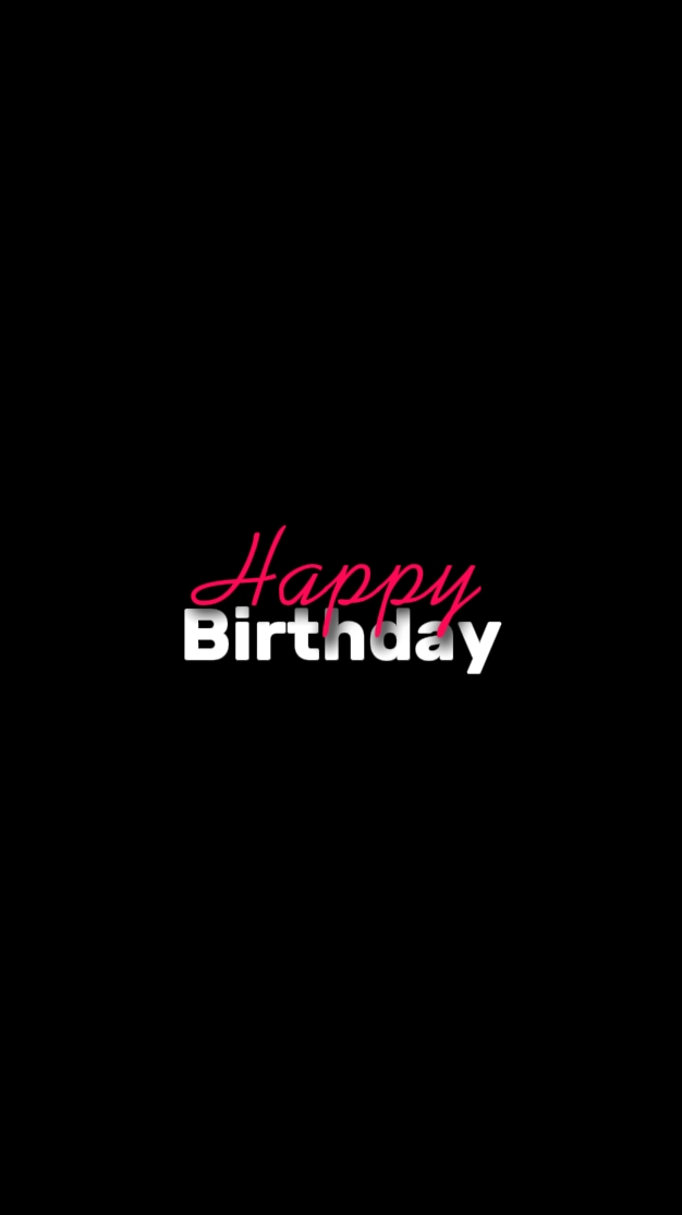 HBD MON AMOUR