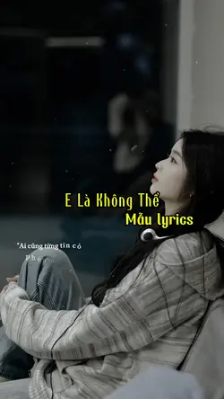 Ai cũng từng tin có