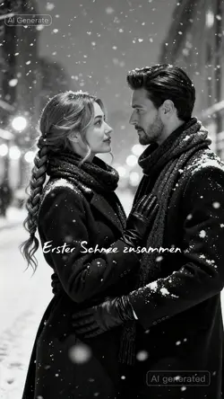 Paar im Schnee