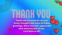 Birthday. #thankyou
