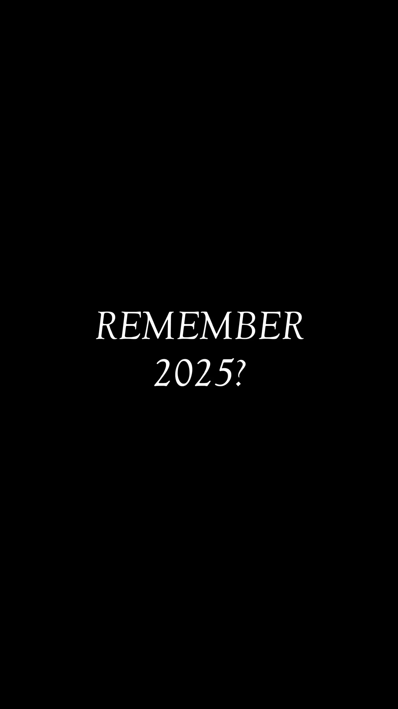 souviens-toi de 2025