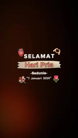 hari pria sedunia
