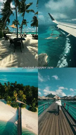 you look happier now