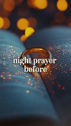 night prayer before 