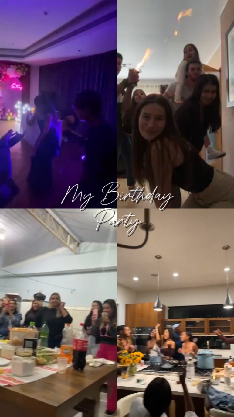 Minha festa de aniversário 